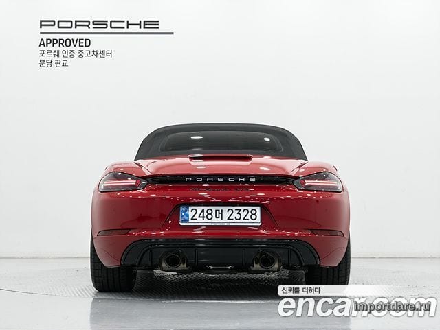 Porsche 718 Boxster сзади