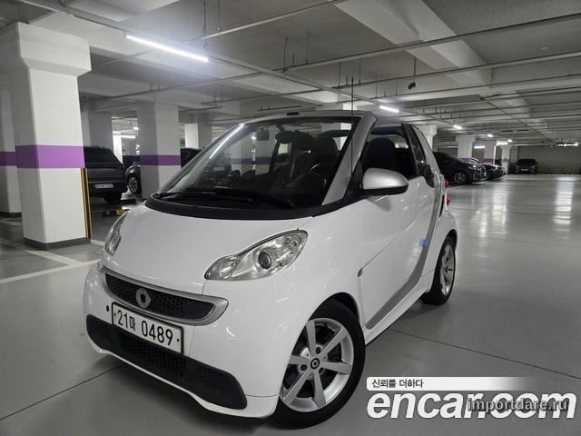 SMART FORTWO CABRIO 2014 — 73 000 км, белый, Корея — под ключ — фото 12