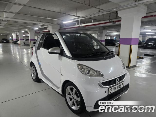 SMART FORTWO CABRIO 2014 — 73 000 км, белый, Корея — под ключ — фото 3