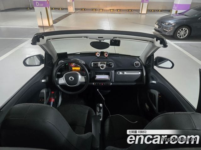 SMART FORTWO CABRIO 2014 — 73 000 км, белый, Корея — под ключ — фото 6