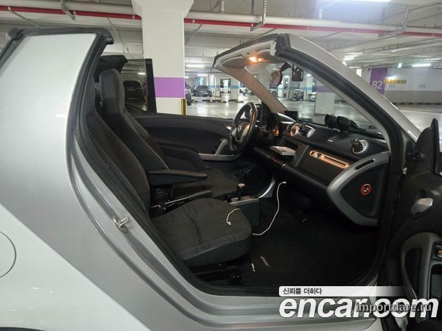 SMART FORTWO CABRIO 2014 — 73 000 км, белый, Корея — под ключ — фото 8