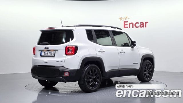 JEEP RENEGADE 2023 — 11 880 км, белый, Корея — под ключ — фото 2