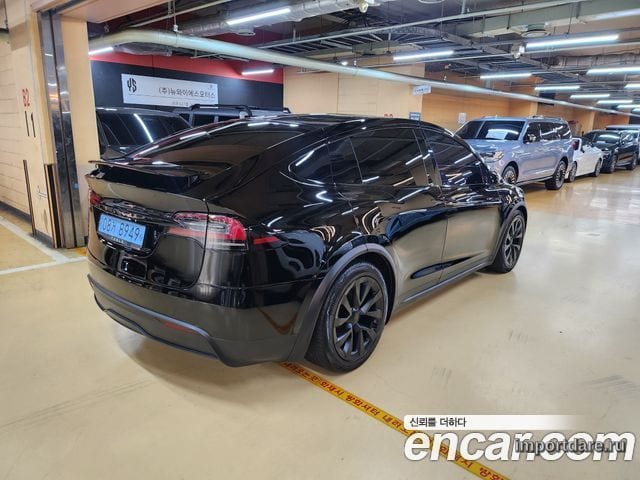 TESLA MODEL X 2023 — 38 000 км, чёрный, Корея — под ключ — фото 4
