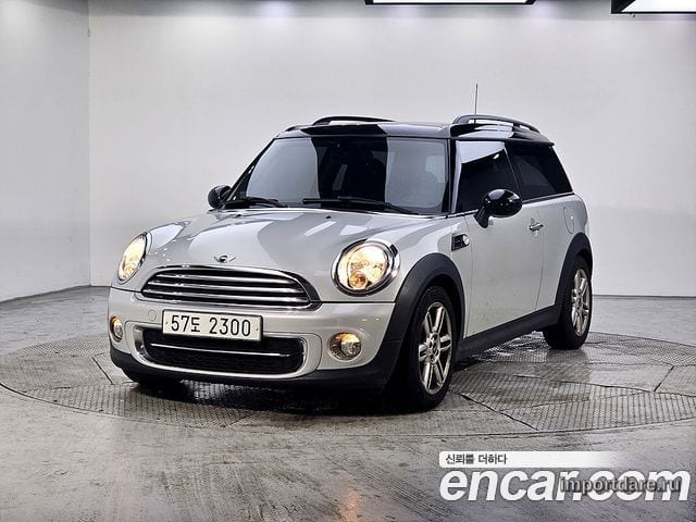 MINI COOPER D CLUBMAN 2014 — 125 992 км, серебристый, Корея — под ключ — фото 11