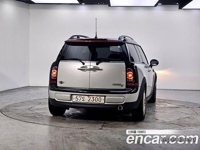 MINI COOPER D CLUBMAN 2014 — 125 992 км, серебристый, Корея — под ключ — фото 3