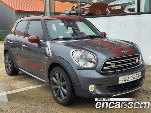 MINI COOPER D COUNTRYMAN 2016 — 151 837 км, голубой, Корея — под ключ — фото 2