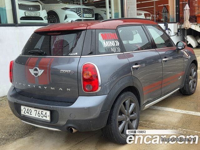 MINI COOPER D COUNTRYMAN 2016 — 151 837 км, голубой, Корея — под ключ — фото 6