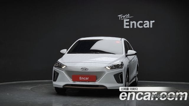 HYUNDAI IONIQ ELECTRIC 2017 — 93 749 км, белый, Корея — под ключ — фото 3