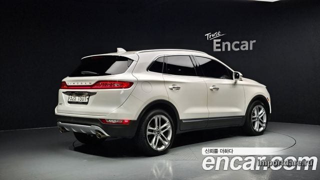 LINCOLN MKC 2019 — 77 736 км, белый, Корея — под ключ — фото 2