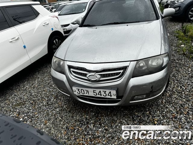 RENAULT KOREA SM3 NEW 2008 — 172 962 км, серебристо-серый, Корея — под ключ — фото 1