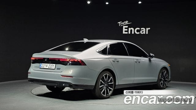 HONDA ACCORD 1 (1 ПОК.) 2024 — 16 880 км, серебристо-серый, Корея — под ключ — фото 2