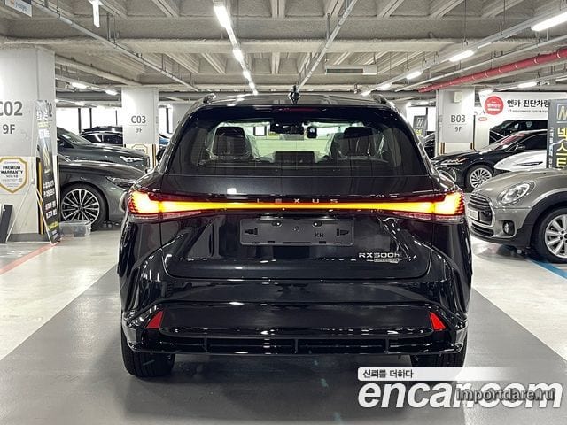 Lexus RX500H сзади