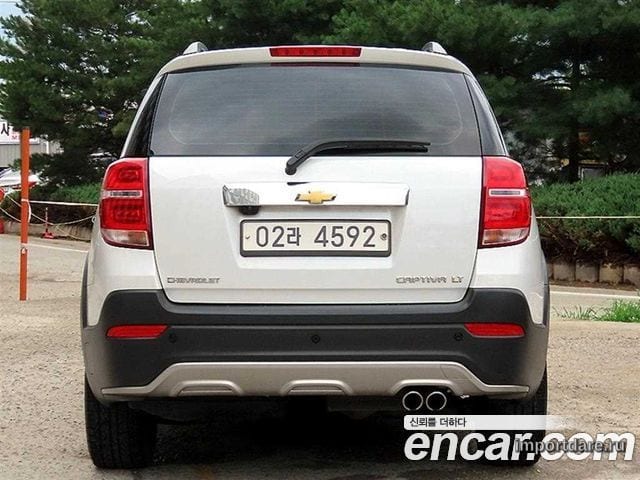CHEVROLET CAPTIVA 2017 — 109 163 км, белый-перламутр, Корея — под ключ — фото 4