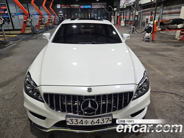 MERCEDES-BENZ CLS-CLASS W218 2017 — 130 000 км, белый, Корея — под ключ — фото 2