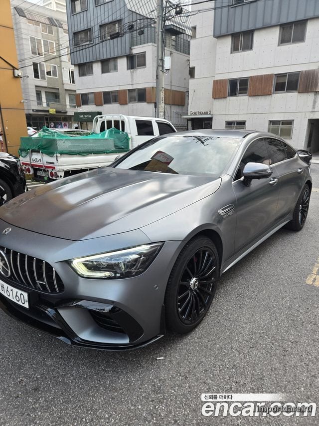MERCEDES-BENZ AMG GT 2020 — 87 000 км, серебристо-серый, Корея — под ключ — фото 2