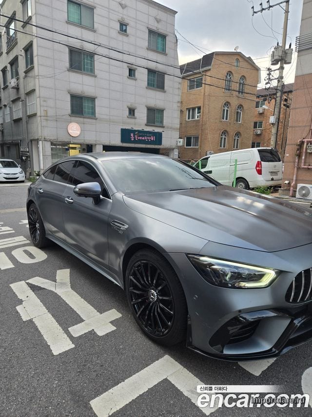 MERCEDES-BENZ AMG GT 2020 — 87 000 км, серебристо-серый, Корея — под ключ — фото 3