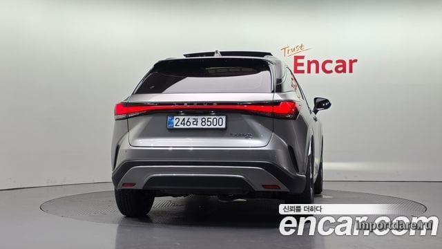 LEXUS RX350H 2025 — 6 458 км, серебристо-серый, Корея — под ключ — фото 4
