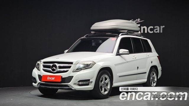 MERCEDES-BENZ GLK-CLASS X204 2013 — 210 574 км, белый, Корея — под ключ — фото 1