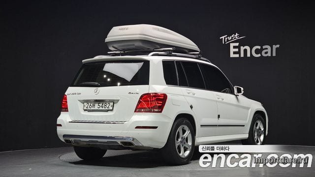 MERCEDES-BENZ GLK-CLASS X204 2013 — 210 574 км, белый, Корея — под ключ — фото 2