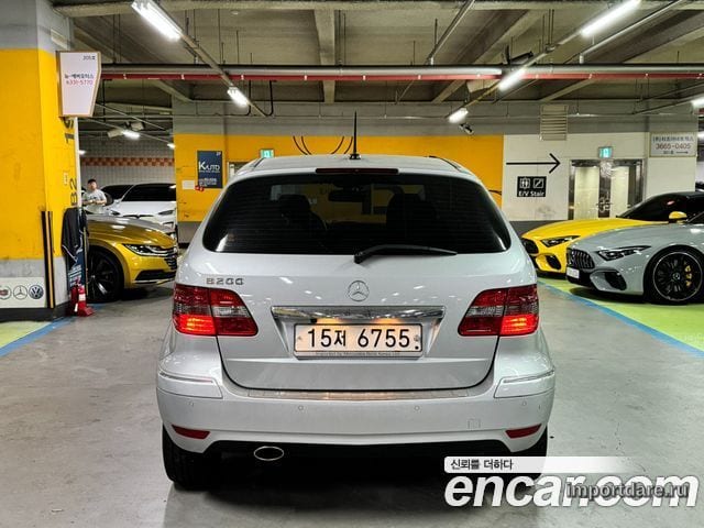 MERCEDES-BENZ B-CLASS W245 2010 — 95 866 км, серебристый, Корея — под ключ — фото 4