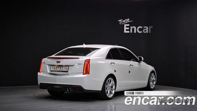 CADILLAC ATS 2017 — 90 585 км, белый, Корея — под ключ — фото 2