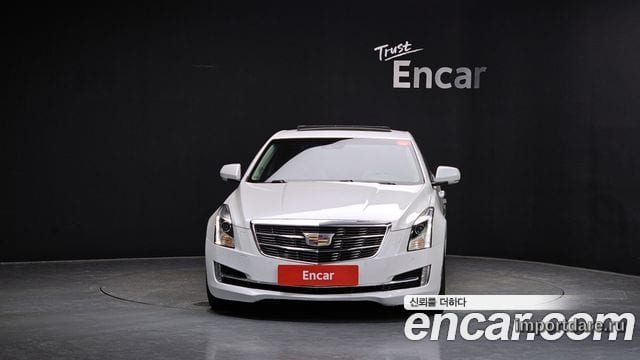 CADILLAC ATS 2017 — 90 585 км, белый, Корея — под ключ — фото 3