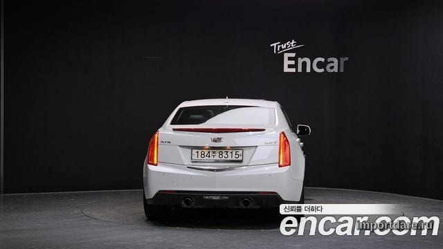 CADILLAC ATS 2017 — 90 585 км, белый, Корея — под ключ — фото 4