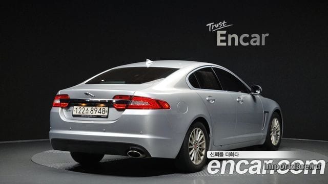 JAGUAR NEW XF 2014 — 116 709 км, серебристо-серый, Корея — под ключ — фото 2