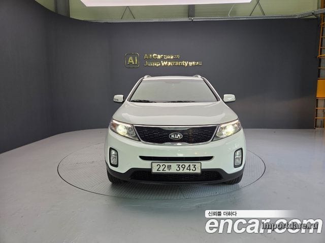 KIA SORENTO R 2014 — 188 523 км, белый, Корея — под ключ — фото 2