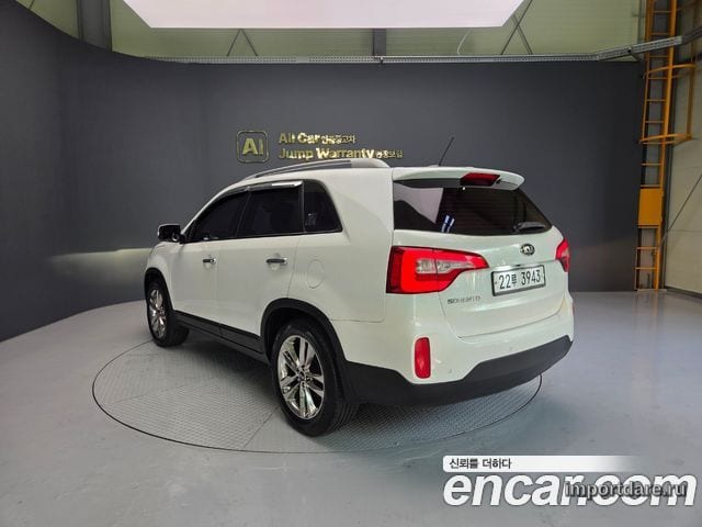 KIA SORENTO R 2014 — 188 523 км, белый, Корея — под ключ — фото 3