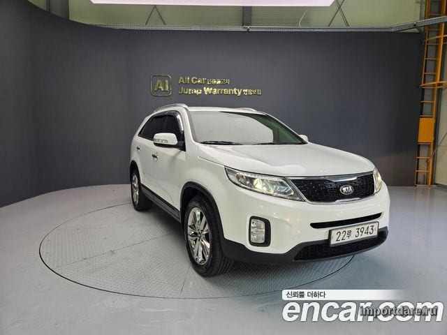 KIA SORENTO R 2014 — 188 523 км, белый, Корея — под ключ — фото 7