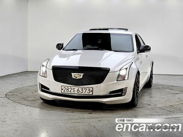 CADILLAC ATS 2016 — 142 600 км, белый, Корея — под ключ — фото 2