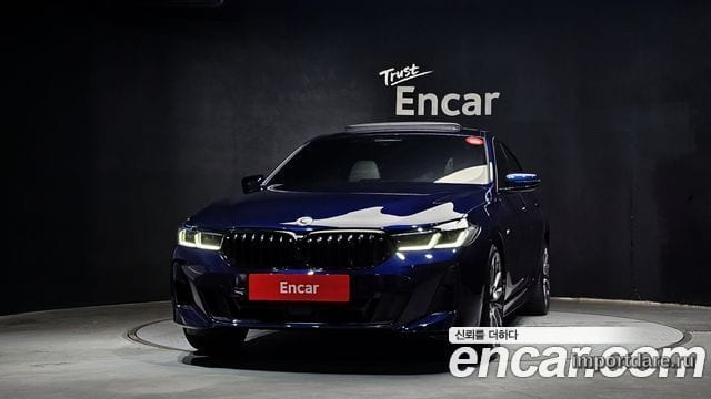 BMW 6 SERIES GT 2024 — 19 077 км, синий, Корея — под ключ — фото 3