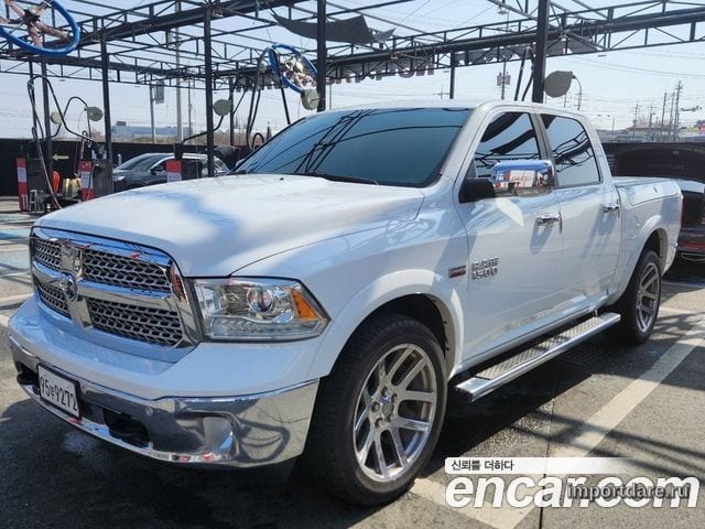 DODGE RAM PICKUP 2014 — 92 500 км, белый, Корея — под ключ — фото 4
