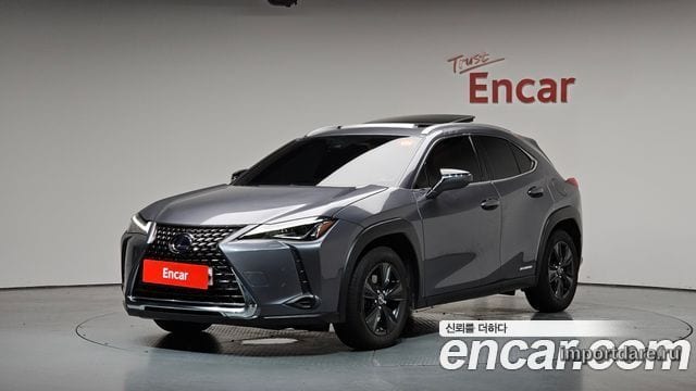 LEXUS UX250H 2019 — 49 354 км, серый, Корея — под ключ — фото 1