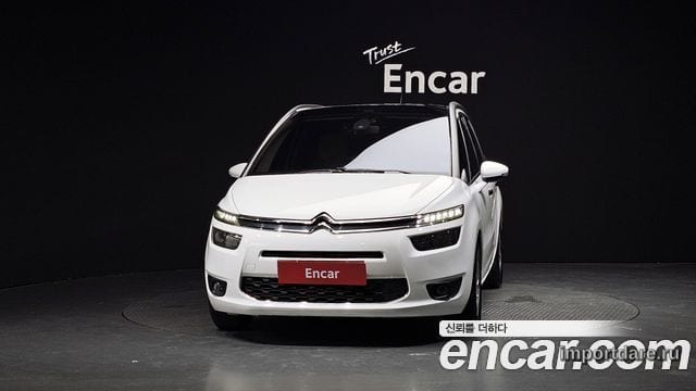 CITROEN GRAND C4 PICASSO 2016 — 132 076 км, белый, Корея — под ключ — фото 3