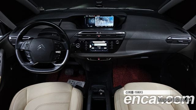 CITROEN GRAND C4 PICASSO 2016 — 132 076 км, белый, Корея — под ключ — фото 7