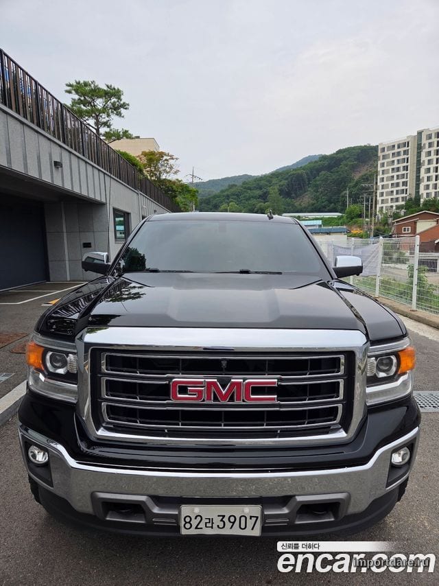 GMC SIERRA 2014 — 95 929 км, чёрный, Корея — под ключ — фото 2