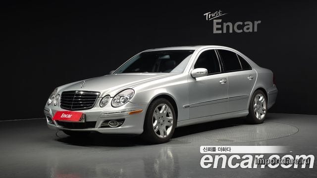 MERCEDES-BENZ E-CLASS W211 2005 — 265 651 км, серебристый, Корея — под ключ — фото 11