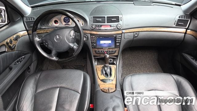 MERCEDES-BENZ E-CLASS W211 2005 — 265 651 км, серебристый, Корея — под ключ — фото 7