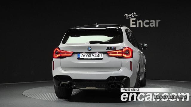 BMW X3m сзади
