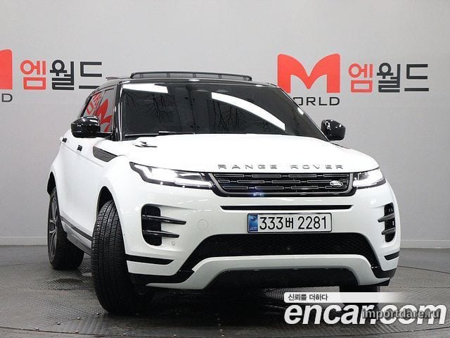 Land Rover Range Rover Evoque сбоку