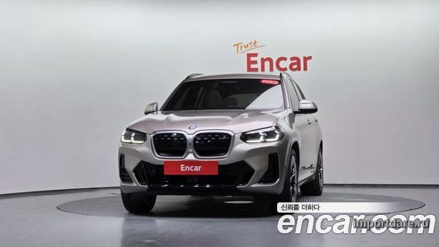 BMW IX3 2024 — 36 325 км, светло-золотистый, Корея — под ключ — фото 3