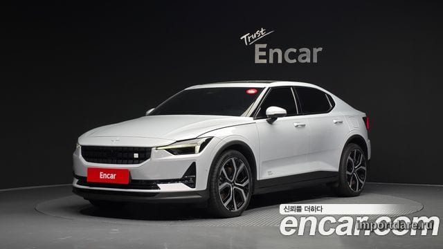 POLESTAR POLESTAR 2 2022 — 75 713 км, светло-серебристый, Корея — под ключ — фото 1