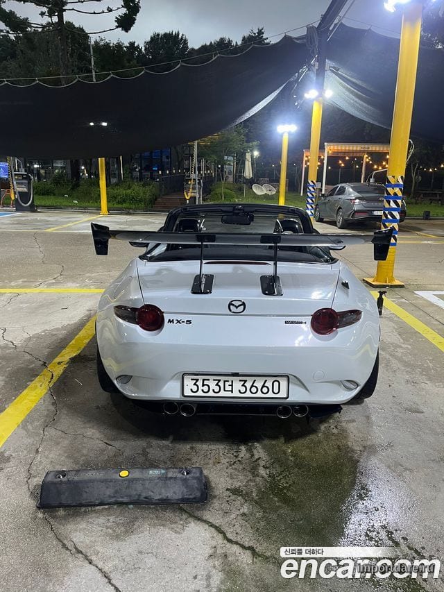 MAZDA MX-5 MIATA 2019 — 67 900 км, белый, Корея — под ключ — фото 4
