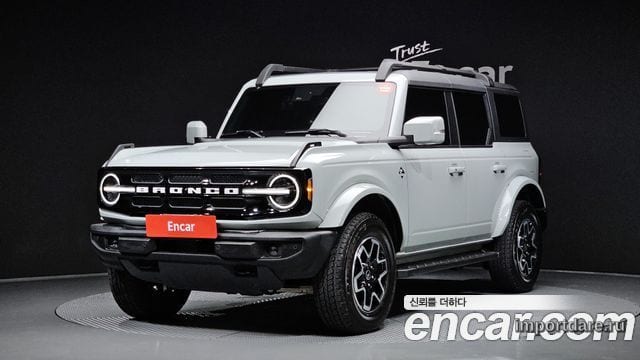 FORD BRONCO 2023 — 30 181 км, светло-серебристый, Корея — под ключ — фото 1