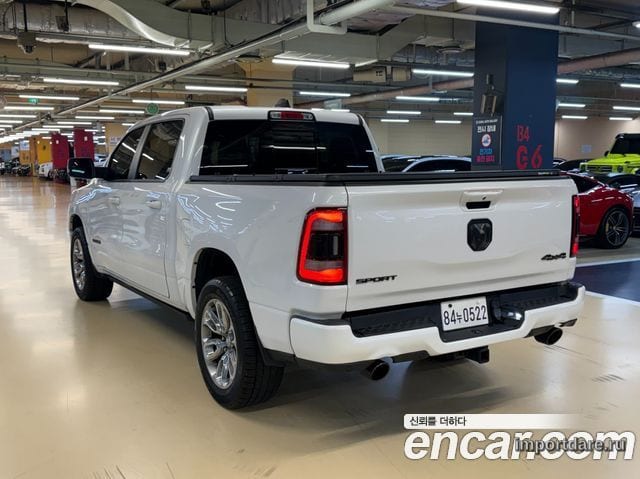 DODGE RAM PICKUP 2019 — 79 000 км, белый, Корея — под ключ — фото 7