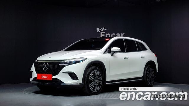 MERCEDES-BENZ EQS SUV X296 2024 — 39 577 км, белый, Корея — под ключ — фото 1