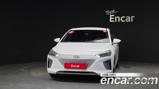 HYUNDAI IONIQ ELECTRIC 2017 — 122 488 км, белый, Корея — под ключ — фото 3