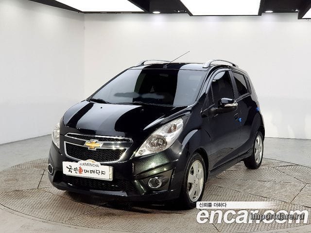 CHEVROLET SPARK 2012 — 142 000 км, чёрный, Корея — под ключ — фото 11